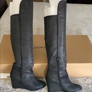 Knee high boots